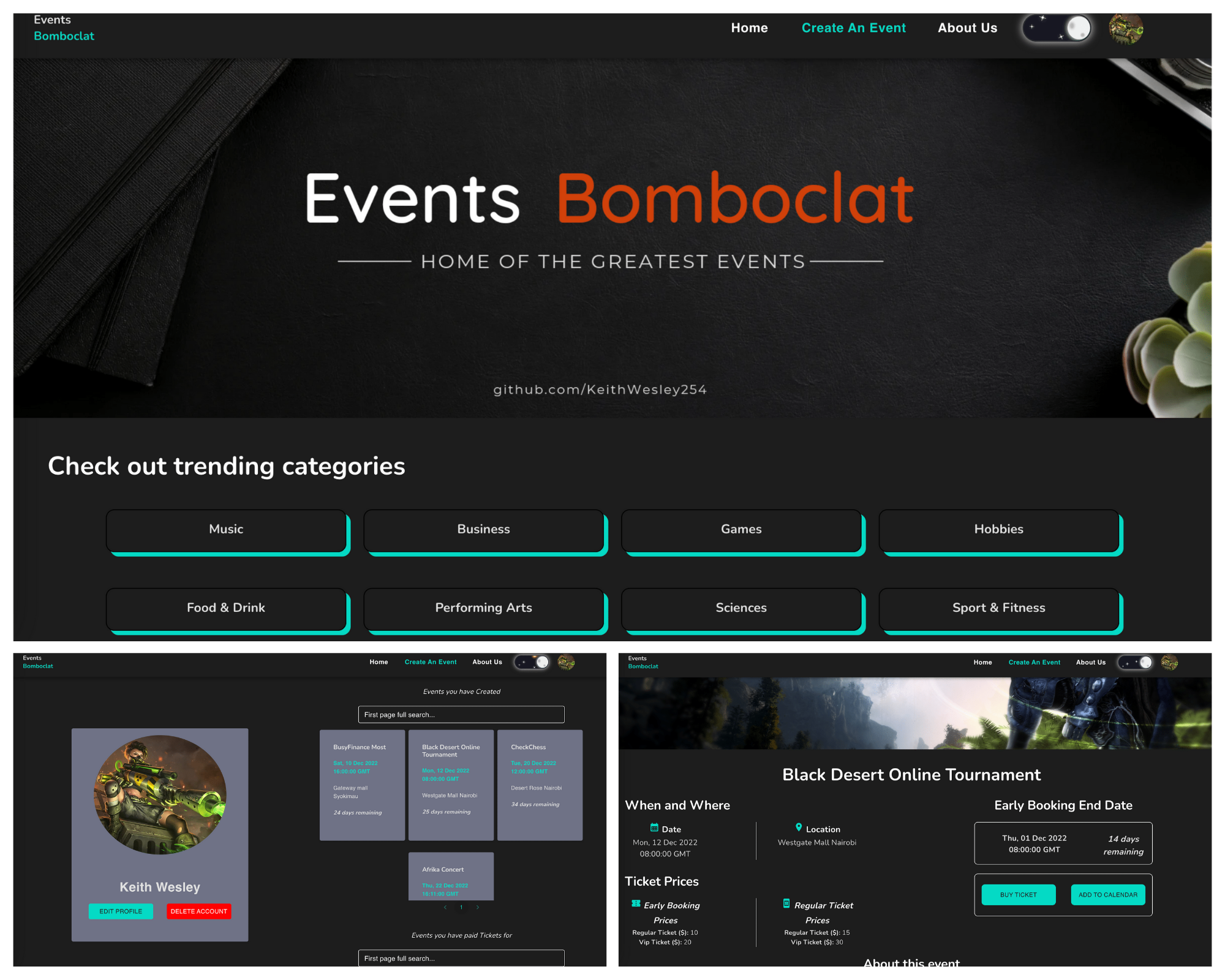 Events bomboclat